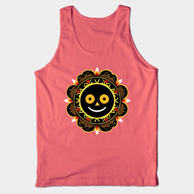 Meditation Smile 06 Tank Top by CGI Studios